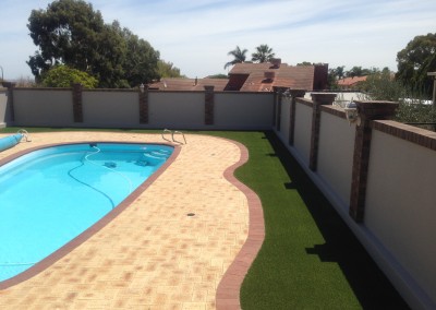 Swimming pool surrounds in Lesmurdie